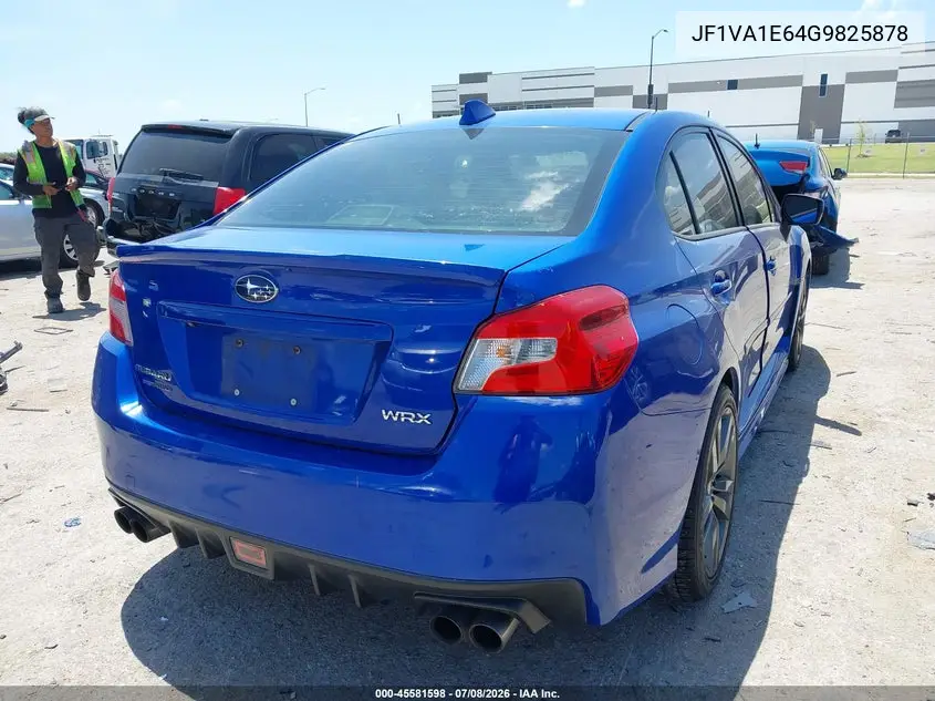 2016 Subaru Wrx Premium VIN: JF1VA1E64G9825878 Lot: 45581598