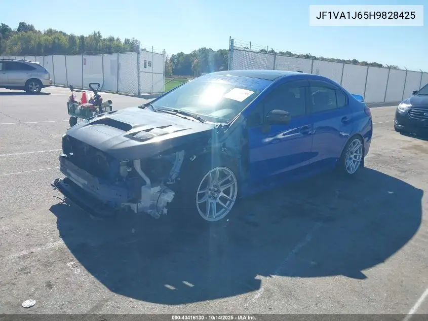 JF1VA1J65H9828425 2017 Subaru Wrx Limited