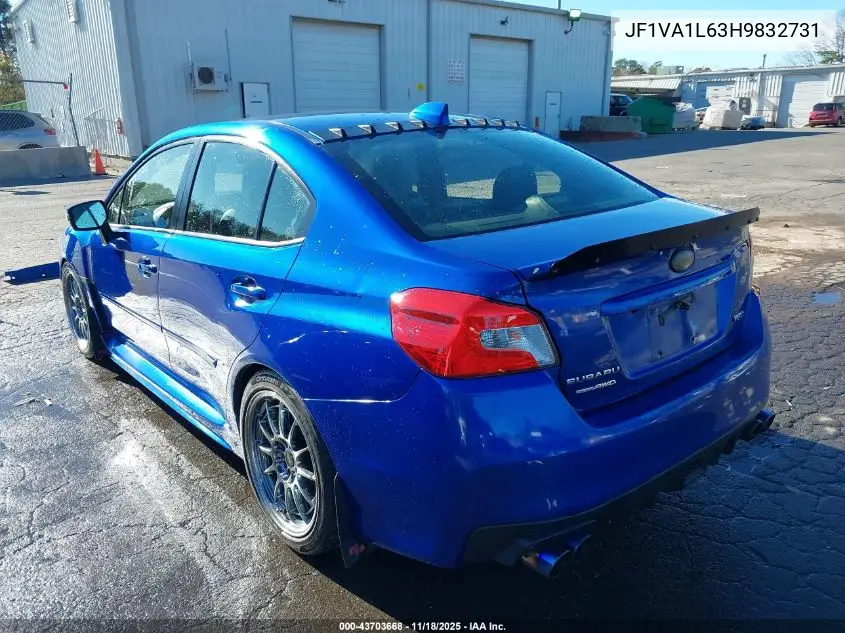JF1VA1L63H9832731 2017 Subaru Wrx Limited