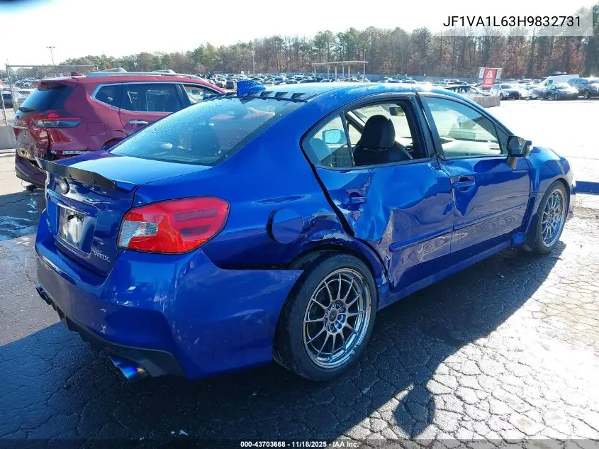 JF1VA1L63H9832731 2017 Subaru Wrx Limited