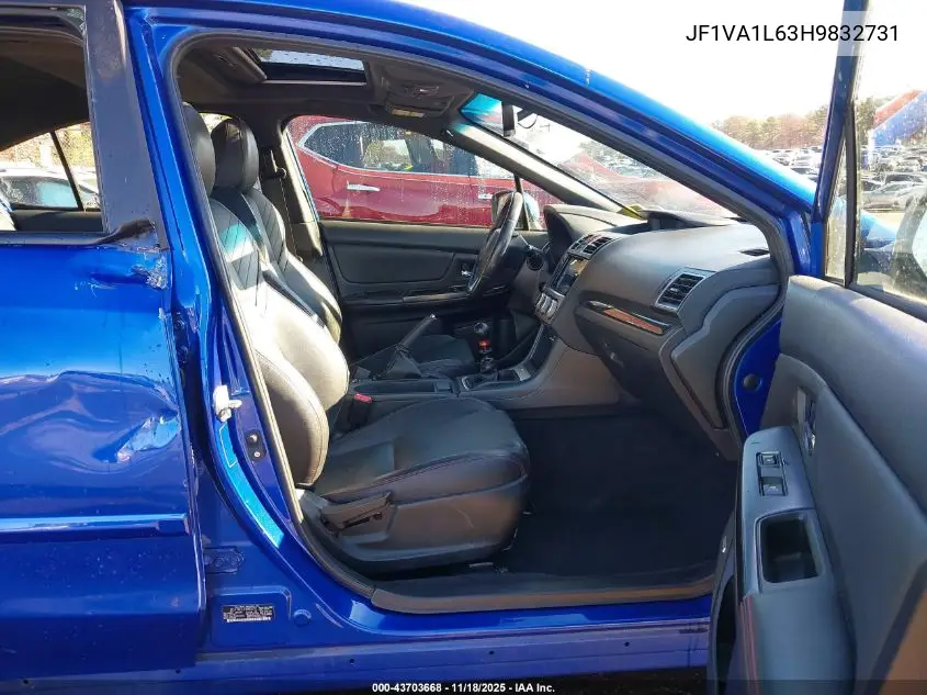 JF1VA1L63H9832731 2017 Subaru Wrx Limited