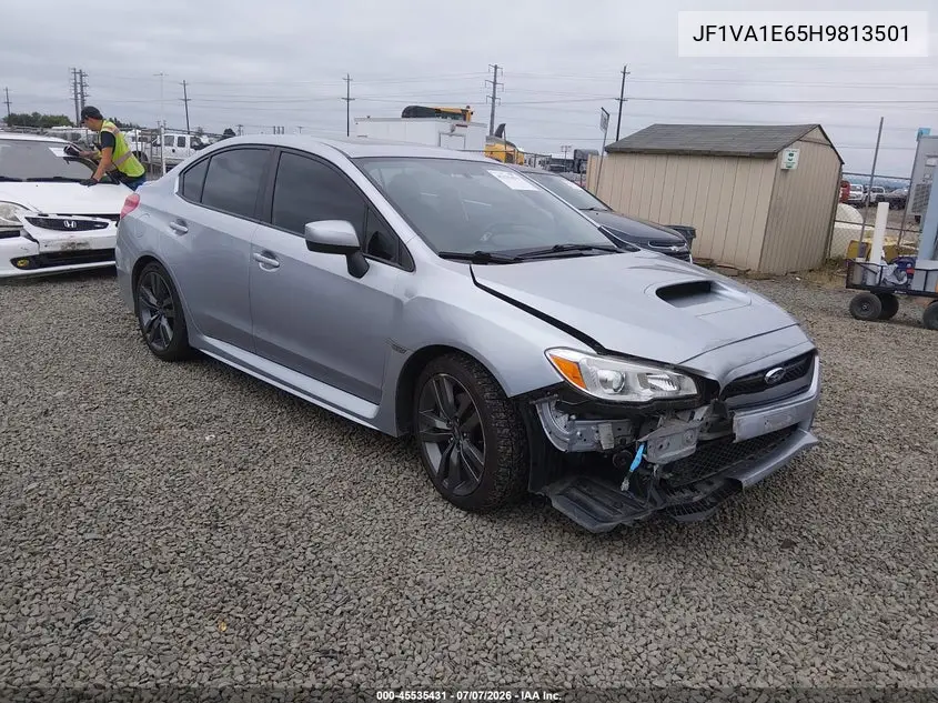 2017 Subaru Wrx Premium VIN: JF1VA1E65H9813501 Lot: 45535431