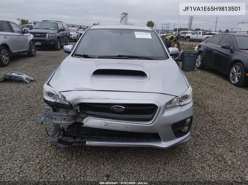 2017 Subaru Wrx Premium VIN: JF1VA1E65H9813501 Lot: 45535431
