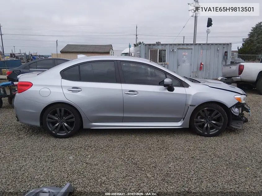 2017 Subaru Wrx Premium VIN: JF1VA1E65H9813501 Lot: 45535431