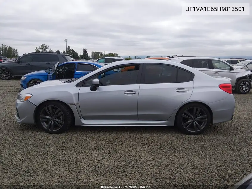 2017 Subaru Wrx Premium VIN: JF1VA1E65H9813501 Lot: 45535431