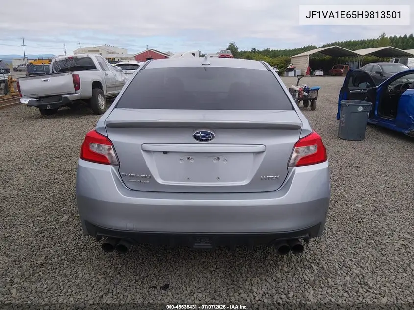 2017 Subaru Wrx Premium VIN: JF1VA1E65H9813501 Lot: 45535431