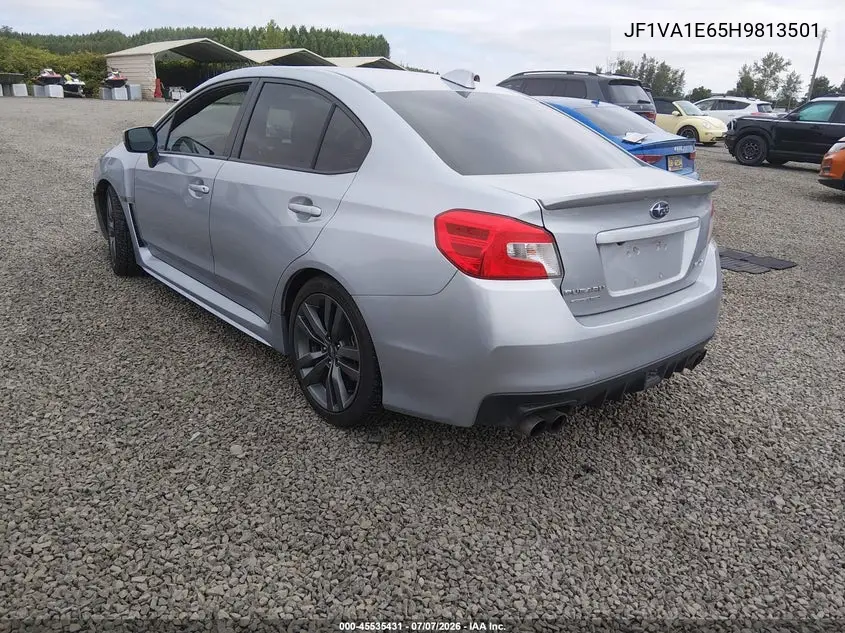 2017 Subaru Wrx Premium VIN: JF1VA1E65H9813501 Lot: 45535431