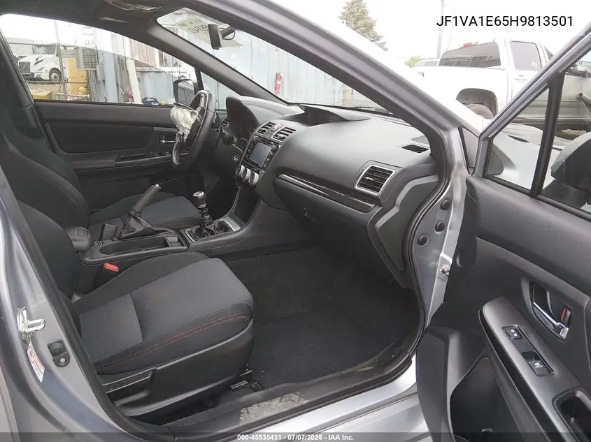 2017 Subaru Wrx Premium VIN: JF1VA1E65H9813501 Lot: 45535431