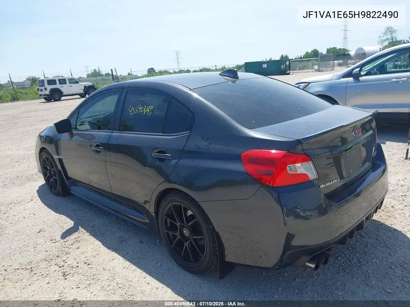 2017 Subaru Wrx Premium VIN: JF1VA1E65H9822490 Lot: 45590643