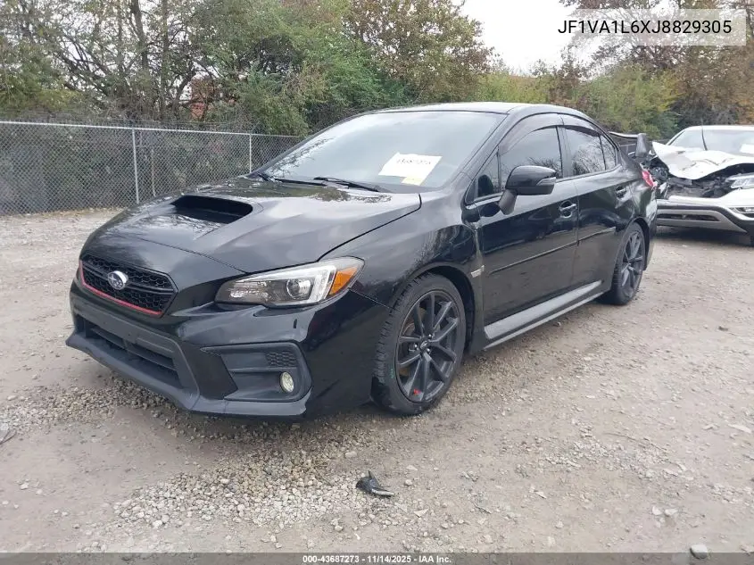 JF1VA1L6XJ8829305 2018 Subaru Wrx Limited