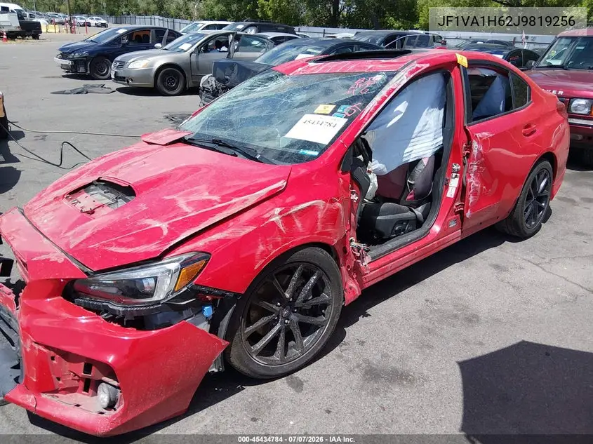 2018 Subaru Wrx Limited VIN: JF1VA1H62J9819256 Lot: 45434784