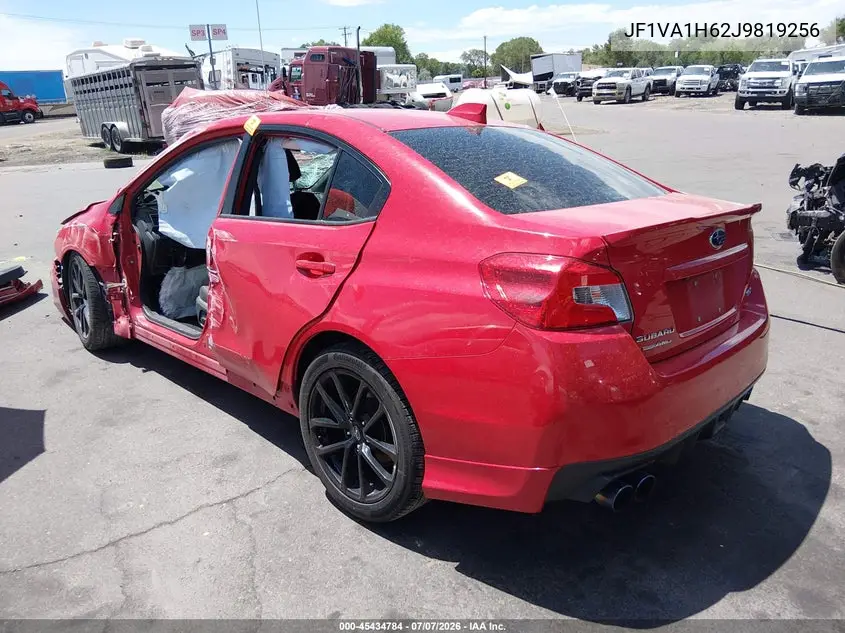 2018 Subaru Wrx Limited VIN: JF1VA1H62J9819256 Lot: 45434784