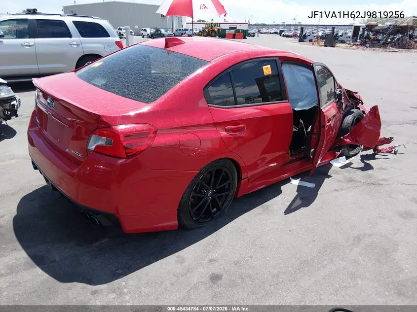 2018 Subaru Wrx Limited VIN: JF1VA1H62J9819256 Lot: 45434784