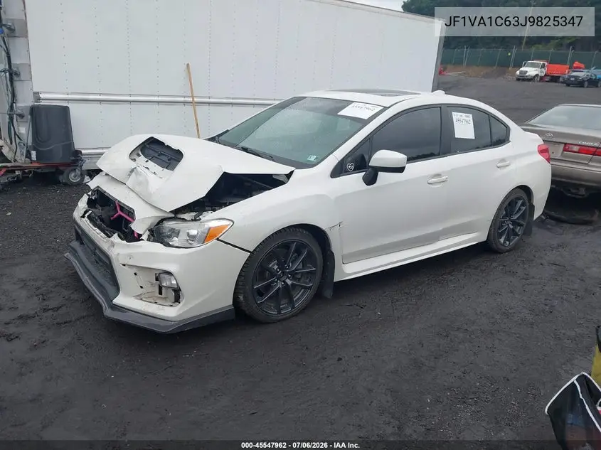 2018 Subaru Wrx Premium VIN: JF1VA1C63J9825347 Lot: 45547962
