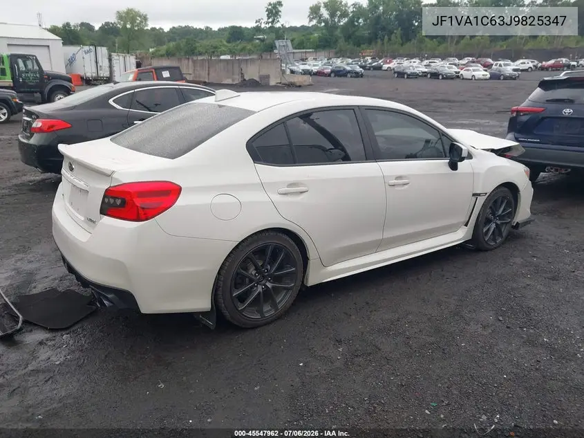 2018 Subaru Wrx Premium VIN: JF1VA1C63J9825347 Lot: 45547962