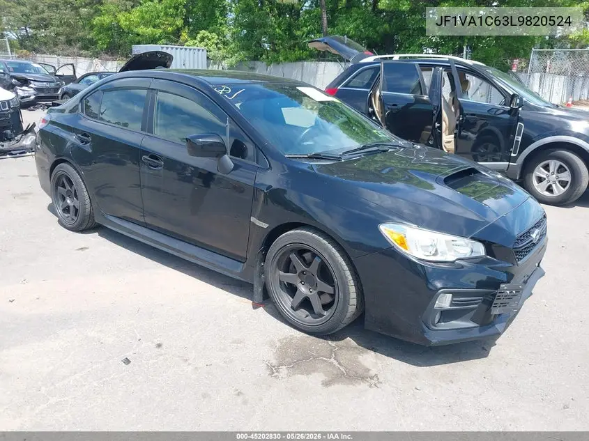 2020 Subaru Wrx Premium VIN: JF1VA1C63L9820524 Lot: 45202830