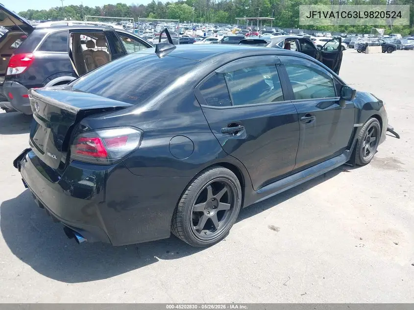2020 Subaru Wrx Premium VIN: JF1VA1C63L9820524 Lot: 45202830