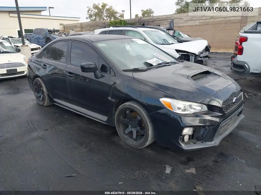 2020 Subaru Wrx Premium VIN: JF1VA1C60L9821663 Lot: 45247910