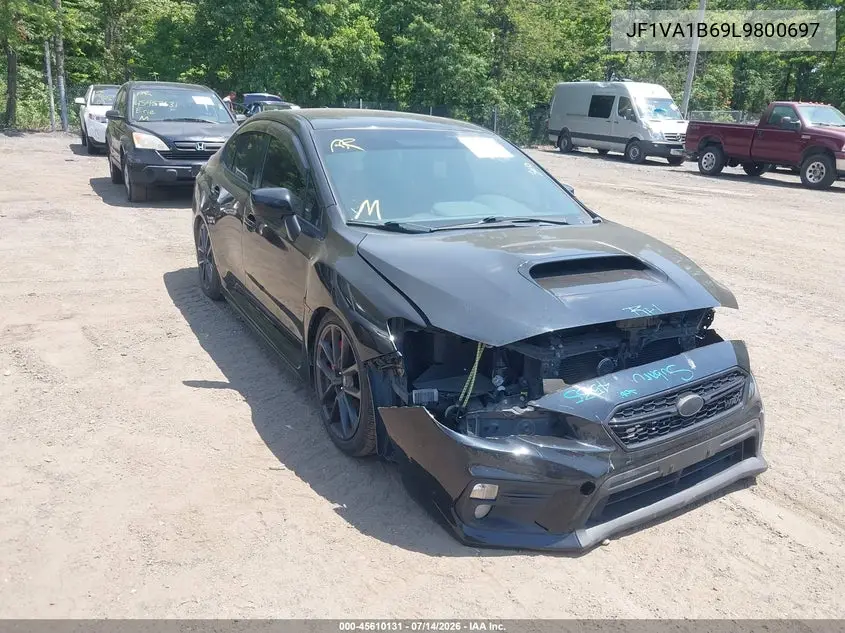 2020 Subaru Wrx Premium VIN: JF1VA1B69L9800697 Lot: 45610131