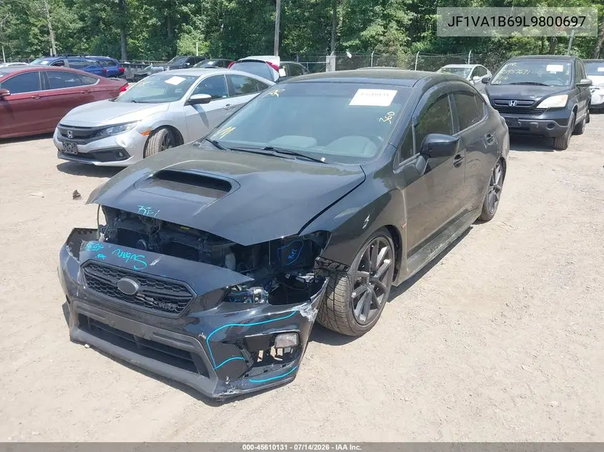 2020 Subaru Wrx Premium VIN: JF1VA1B69L9800697 Lot: 45610131