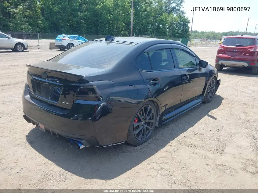 2020 Subaru Wrx Premium VIN: JF1VA1B69L9800697 Lot: 45610131