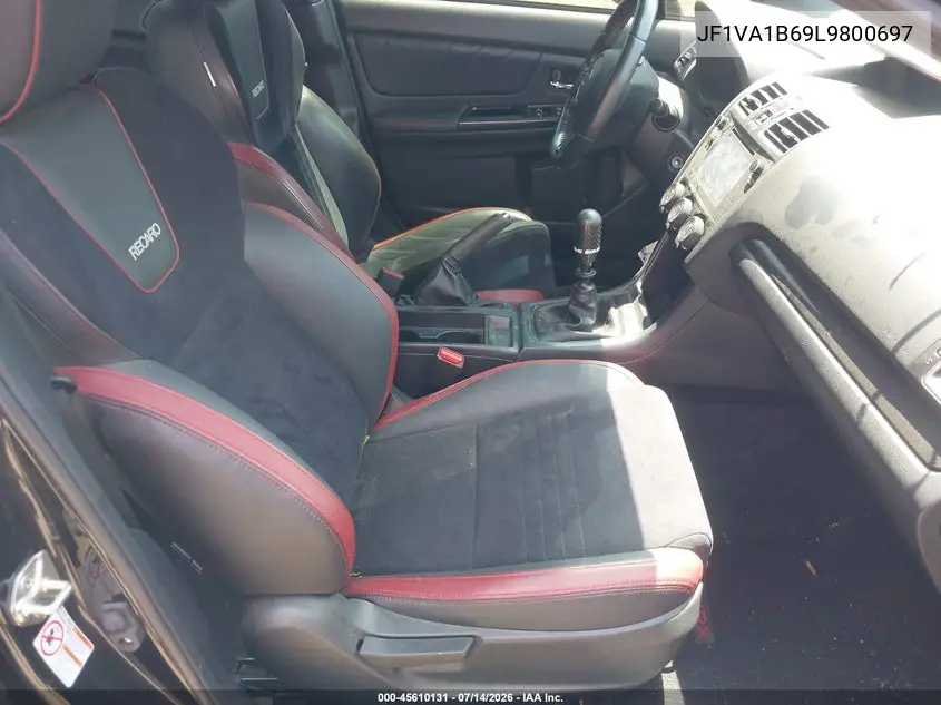 2020 Subaru Wrx Premium VIN: JF1VA1B69L9800697 Lot: 45610131