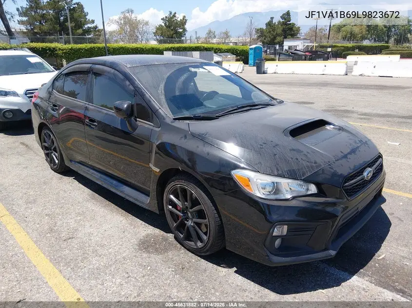 2020 Subaru Wrx Premium VIN: JF1VA1B69L9823672 Lot: 45631882