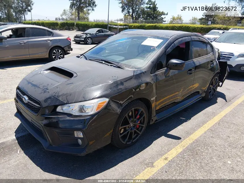 2020 Subaru Wrx Premium VIN: JF1VA1B69L9823672 Lot: 45631882