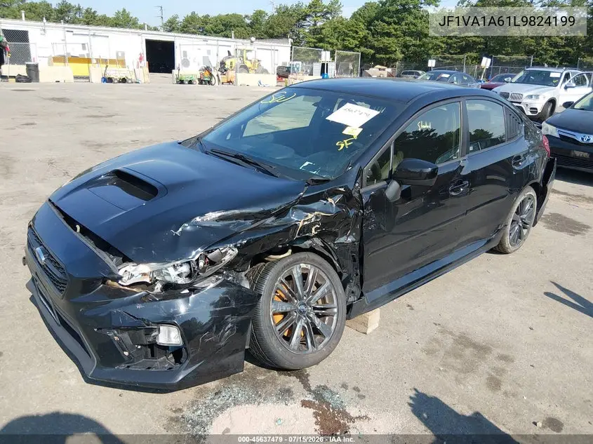 2020 Subaru Wrx VIN: JF1VA1A61L9824199 Lot: 45637479