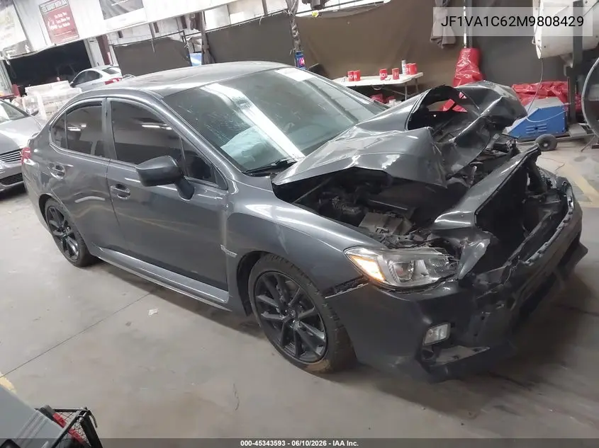 2021 Subaru Wrx Premium VIN: JF1VA1C62M9808429 Lot: 45343593
