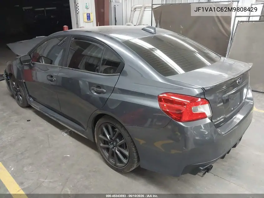 2021 Subaru Wrx Premium VIN: JF1VA1C62M9808429 Lot: 45343593