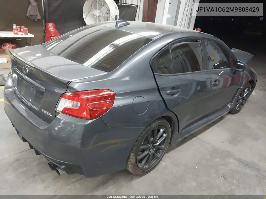2021 Subaru Wrx Premium VIN: JF1VA1C62M9808429 Lot: 45343593