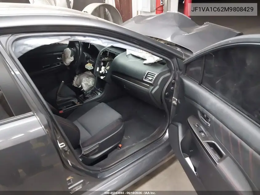 2021 Subaru Wrx Premium VIN: JF1VA1C62M9808429 Lot: 45343593