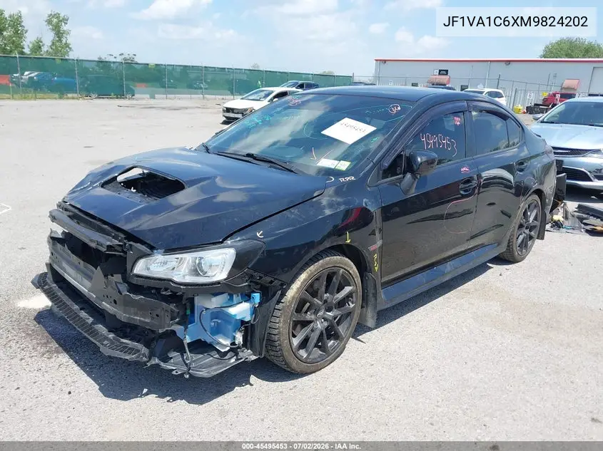 2021 Subaru Wrx Premium VIN: JF1VA1C6XM9824202 Lot: 45495453