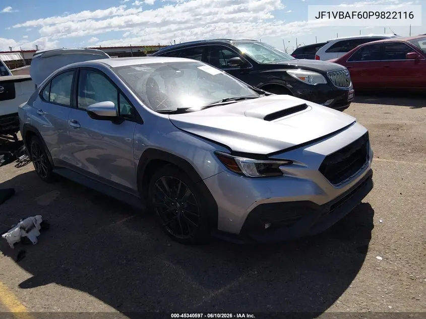 2023 Subaru Wrx Premium VIN: JF1VBAF60P9822116 Lot: 45340597