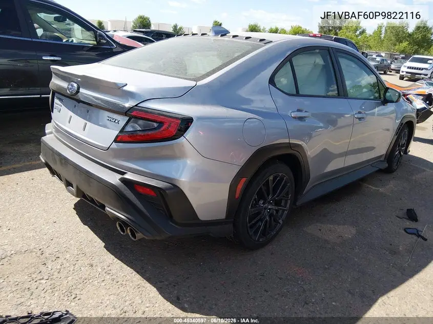2023 Subaru Wrx Premium VIN: JF1VBAF60P9822116 Lot: 45340597