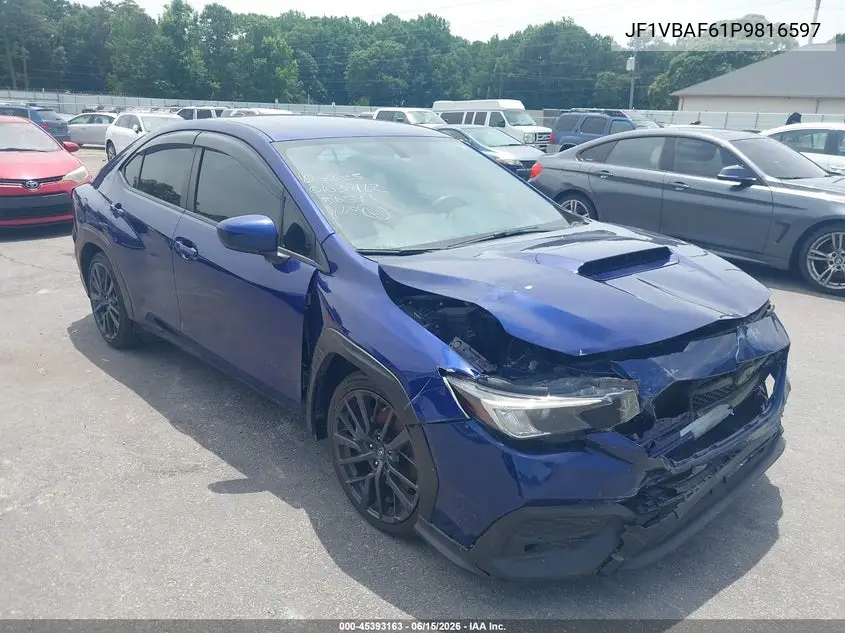 JF1VBAF61P9816597 2023 Subaru Wrx Premium