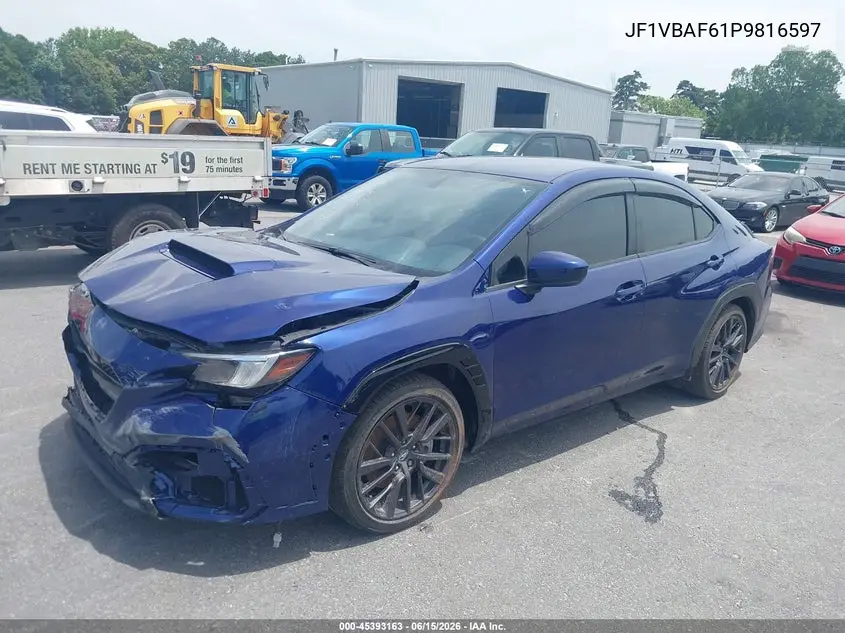 JF1VBAF61P9816597 2023 Subaru Wrx Premium