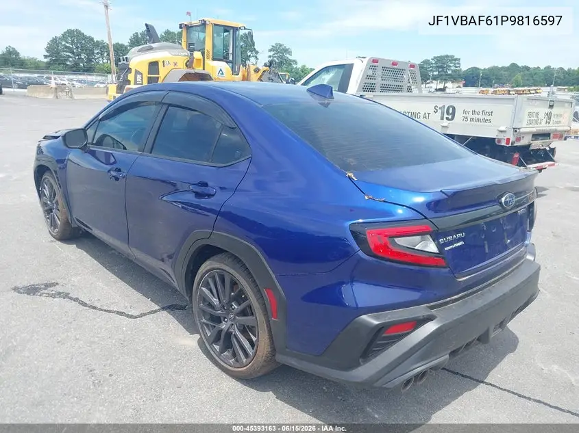 JF1VBAF61P9816597 2023 Subaru Wrx Premium