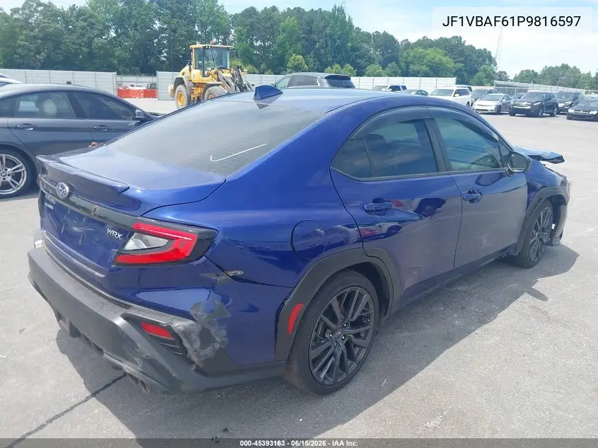 JF1VBAF61P9816597 2023 Subaru Wrx Premium