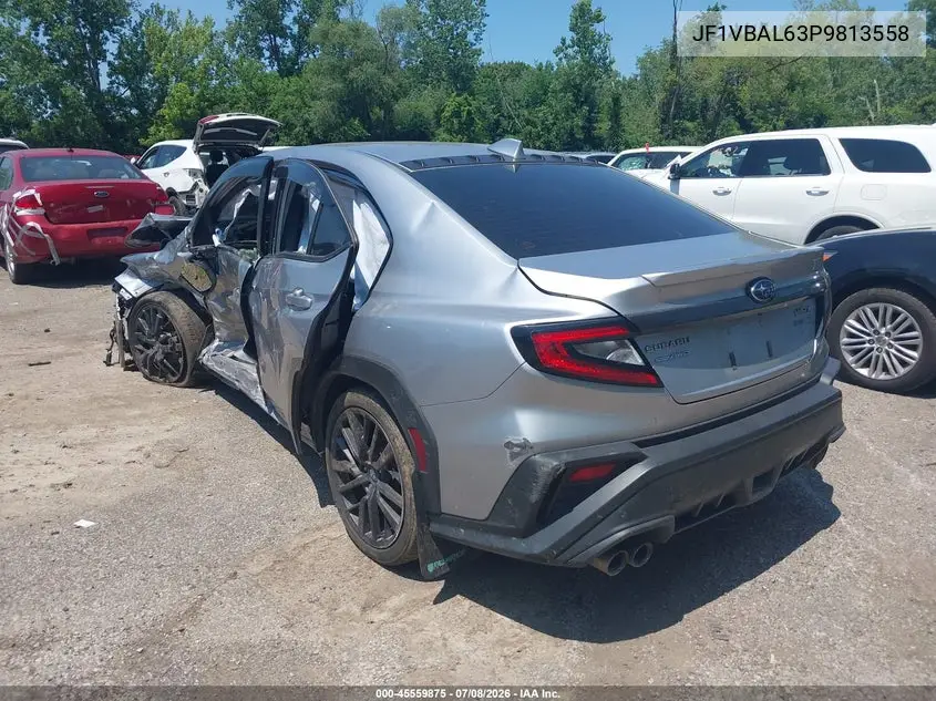 2023 Subaru Wrx Limited VIN: JF1VBAL63P9813558 Lot: 45559875