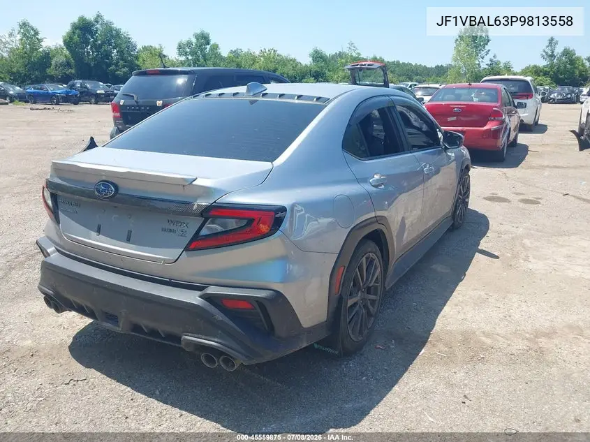 2023 Subaru Wrx Limited VIN: JF1VBAL63P9813558 Lot: 45559875