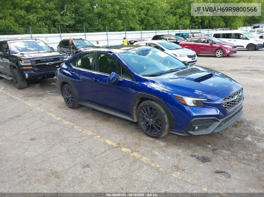 2024 Subaru Wrx Premium VIN: JF1VBAH69R9800566 Lot: 45399124