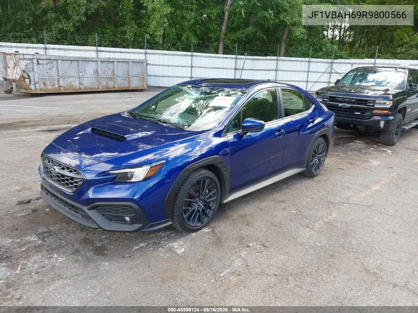 2024 Subaru Wrx Premium VIN: JF1VBAH69R9800566 Lot: 45399124
