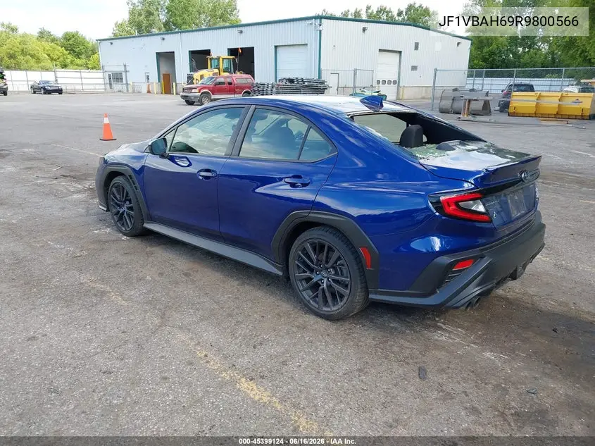 2024 Subaru Wrx Premium VIN: JF1VBAH69R9800566 Lot: 45399124