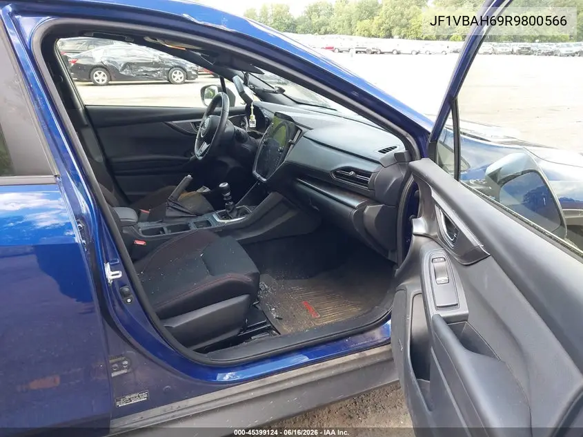 2024 Subaru Wrx Premium VIN: JF1VBAH69R9800566 Lot: 45399124