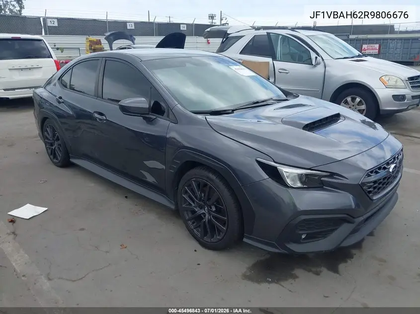 2024 Subaru Wrx Premium VIN: JF1VBAH62R9806676 Lot: 45496843