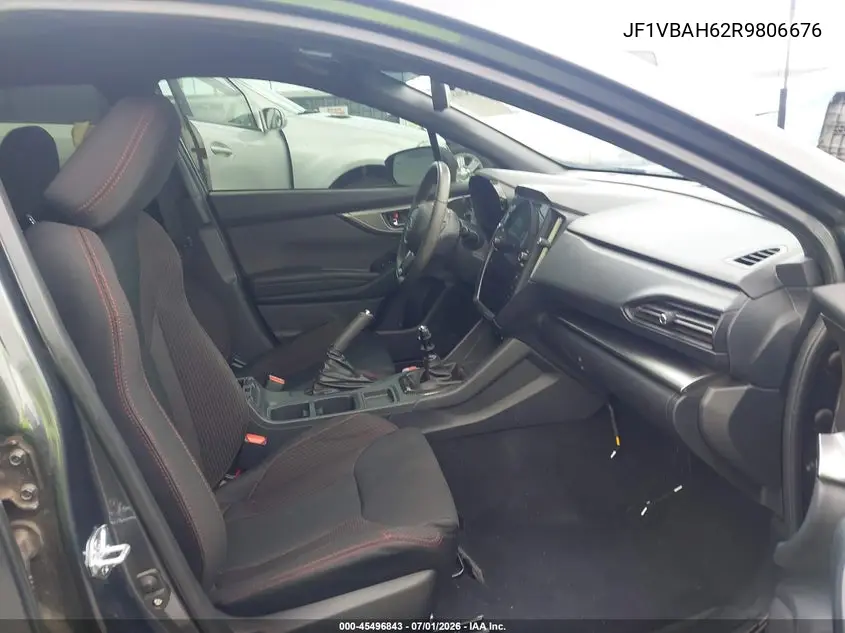 2024 Subaru Wrx Premium VIN: JF1VBAH62R9806676 Lot: 45496843