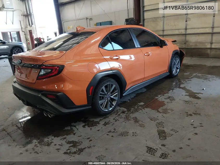 2024 Subaru Wrx VIN: JF1VBAB65R9806180 Lot: 45507844