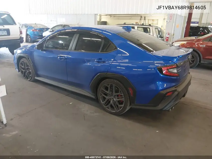 2024 Subaru Wrx Tr VIN: JF1VBAY68R9814605 Lot: 45573741